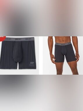 Duluth Trading Co Gray Dang Soft Bullpen Boxer Briefs
